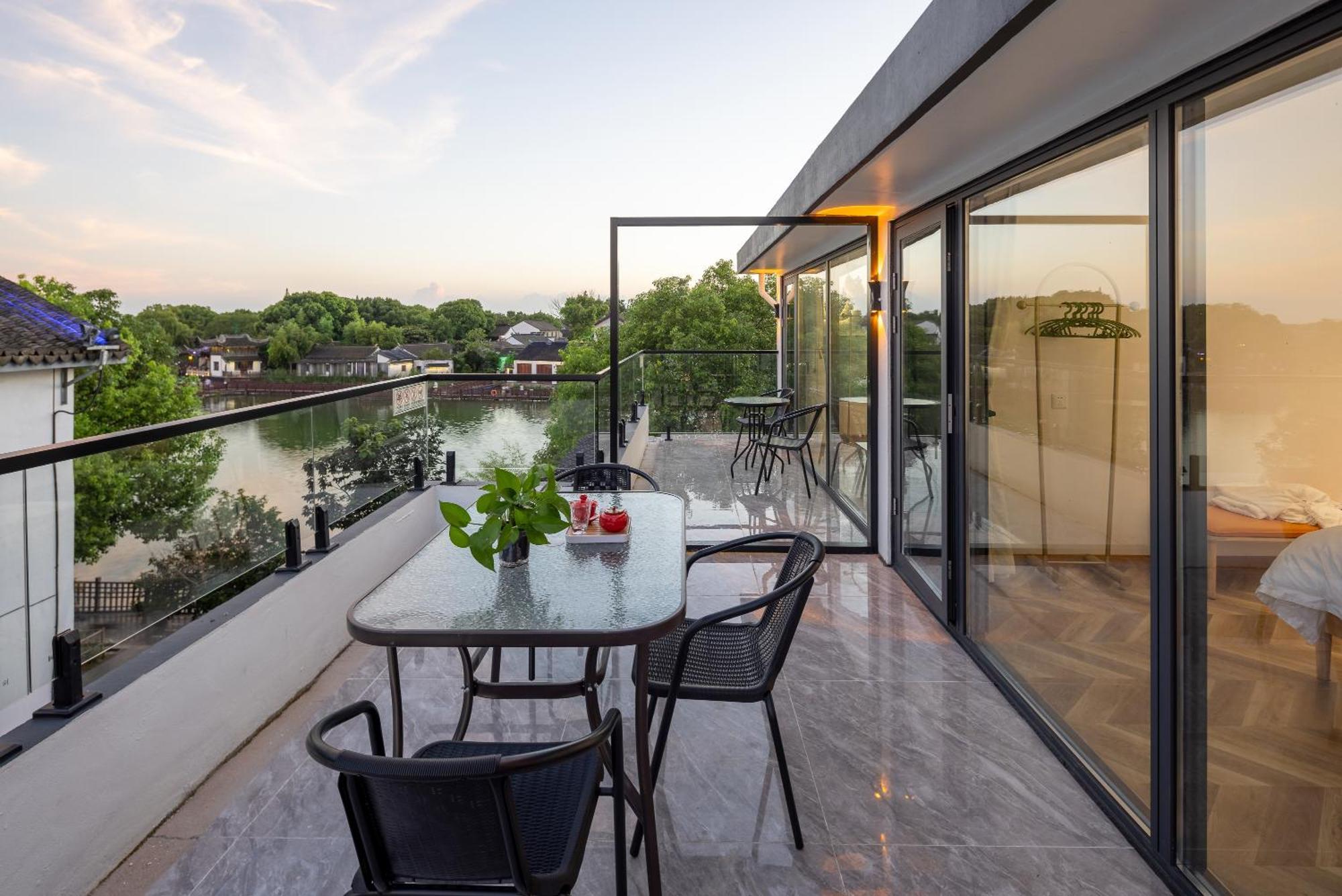 Suzhou Zhouzhuang Slowlife River View Lnn Kchun-šan Exteriér fotografie