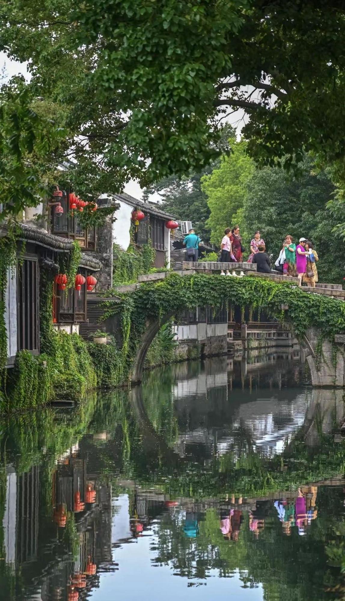 Suzhou Zhouzhuang Slowlife River View Lnn Kchun-šan Exteriér fotografie